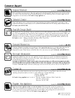 Preview for 64 page of Hotpoint 20 Series Owner'S Manual And Installation Instructions