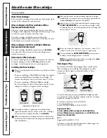 Предварительный просмотр 6 страницы Hotpoint 22 Series Owner'S Manual And Installation Instructions