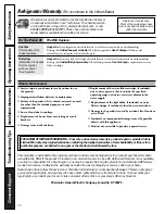 Предварительный просмотр 26 страницы Hotpoint 22 Series Owner'S Manual And Installation Instructions