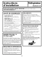 Предварительный просмотр 47 страницы Hotpoint 22 Series Owner'S Manual And Installation Instructions