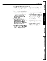 Предварительный просмотр 71 страницы Hotpoint 22 Series Owner'S Manual And Installation Instructions