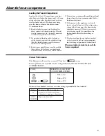 Предварительный просмотр 13 страницы Hotpoint 23 Series Owner'S Manual And Installation