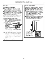 Предварительный просмотр 25 страницы Hotpoint 23 Series Owner'S Manual And Installation