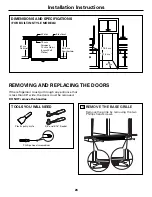 Предварительный просмотр 26 страницы Hotpoint 23 Series Owner'S Manual And Installation