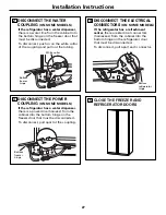 Предварительный просмотр 27 страницы Hotpoint 23 Series Owner'S Manual And Installation