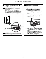 Предварительный просмотр 29 страницы Hotpoint 23 Series Owner'S Manual And Installation