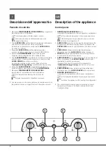 Предварительный просмотр 8 страницы Hotpoint 4D Series Operating Instructions Manual