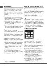 Предварительный просмотр 30 страницы Hotpoint 4D Series Operating Instructions Manual