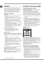 Предварительный просмотр 54 страницы Hotpoint 4D Series Operating Instructions Manual