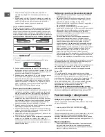 Preview for 42 page of Hotpoint 4DAAAxxTVZ Operating Instructions Manual