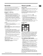 Preview for 53 page of Hotpoint 4DAAAxxTVZ Operating Instructions Manual