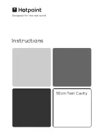 Preview for 1 page of Hotpoint 50cm Instructions Manual