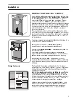 Preview for 5 page of Hotpoint 50cm Instructions Manual