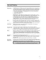 Предварительный просмотр 21 страницы Hotpoint 51TCW Instructions For Installation And Use Manual