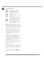 Preview for 10 page of Hotpoint 52 TCW S Operating Instructions Manual