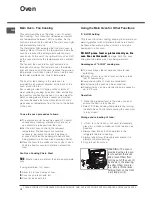 Preview for 12 page of Hotpoint 52 TCW S Operating Instructions Manual