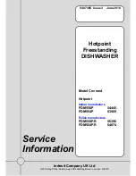 Hotpoint 54445 Service Information preview