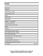 Preview for 3 page of Hotpoint 5TCC Instructions Manual