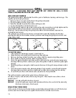 Preview for 16 page of Hotpoint 6 DOG Instructions Manual