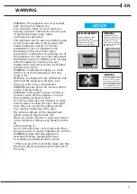 Предварительный просмотр 3 страницы Hotpoint 60HEG S Instructions For Installation And Use Manual