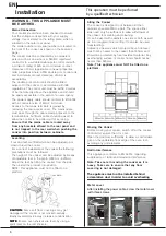 Предварительный просмотр 6 страницы Hotpoint 60HEG S Instructions For Installation And Use Manual