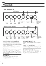 Предварительный просмотр 8 страницы Hotpoint 60HEG S Instructions For Installation And Use Manual