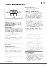 Предварительный просмотр 9 страницы Hotpoint 60HEG S Instructions For Installation And Use Manual