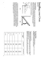 Предварительный просмотр 6 страницы Hotpoint 6100 Installation And Operating Instructions Manual