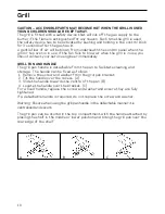 Предварительный просмотр 10 страницы Hotpoint 61DGW Instructions for  and use Instructions For Installation And Use Manual