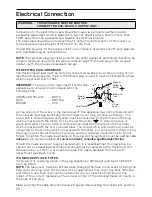 Предварительный просмотр 28 страницы Hotpoint 61DGW Instructions for  and use Instructions For Installation And Use Manual