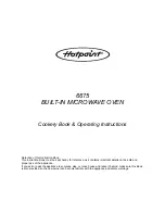 Hotpoint 6675 Cookery Book & Operating Instructions предпросмотр