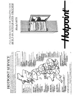 Preview for 1 page of Hotpoint 6970 Instructions For Operating Manual