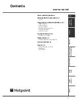 Preview for 3 page of Hotpoint 7kg Ultima Programme Manual