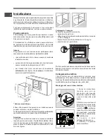 Предварительный просмотр 10 страницы Hotpoint 7OFK 1039EL P RU/HA Operating Instructions Manual