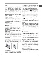 Предварительный просмотр 13 страницы Hotpoint 7OFK 1039EL P RU/HA Operating Instructions Manual