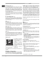 Предварительный просмотр 24 страницы Hotpoint 7OFK 1039EL P RU/HA Operating Instructions Manual