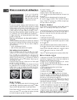 Предварительный просмотр 32 страницы Hotpoint 7OFK 1039EL P RU/HA Operating Instructions Manual