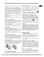 Предварительный просмотр 33 страницы Hotpoint 7OFK 1039EL P RU/HA Operating Instructions Manual