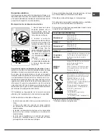 Предварительный просмотр 41 страницы Hotpoint 7OFK 1039EL P RU/HA Operating Instructions Manual