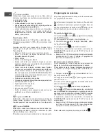 Preview for 56 page of Hotpoint 7OFK 1039EL P RU/HA Operating Instructions Manual