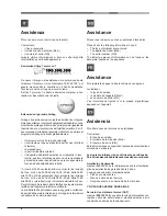 Предварительный просмотр 8 страницы Hotpoint 7OFK 536J RU/HA Operating Instructions Manual