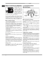 Предварительный просмотр 30 страницы Hotpoint 7OFK 536J RU/HA Operating Instructions Manual