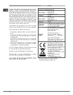 Предварительный просмотр 36 страницы Hotpoint 7OFK 536J RU/HA Operating Instructions Manual