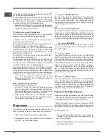 Предварительный просмотр 52 страницы Hotpoint 7OFK 536J RU/HA Operating Instructions Manual