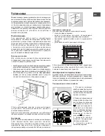 Предварительный просмотр 63 страницы Hotpoint 7OFK 536J RU/HA Operating Instructions Manual