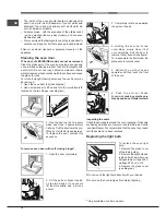 Предварительный просмотр 14 страницы Hotpoint 7OFK1039EN X Operating Instructions Manual