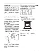 Предварительный просмотр 17 страницы Hotpoint 7OFK1039EN X Operating Instructions Manual