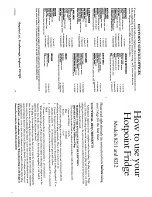 Hotpoint 8211 User Manual предпросмотр