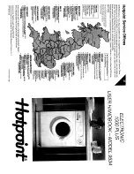 Предварительный просмотр 1 страницы Hotpoint 9534 User Handbook Manual