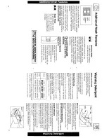 Предварительный просмотр 9 страницы Hotpoint 9774 User Handbook Manual